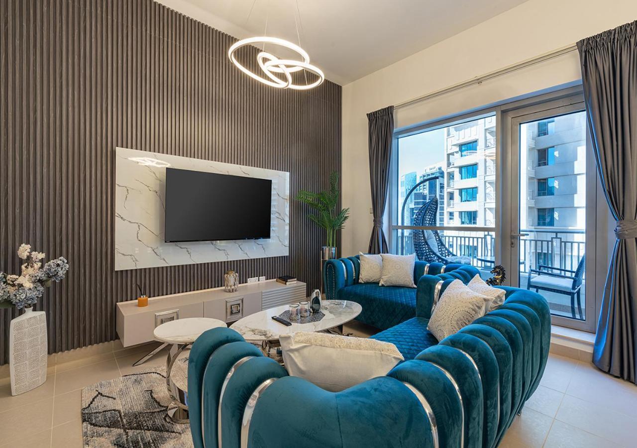 شقة Luxurious One Bedroom With Burj Khalifa View
